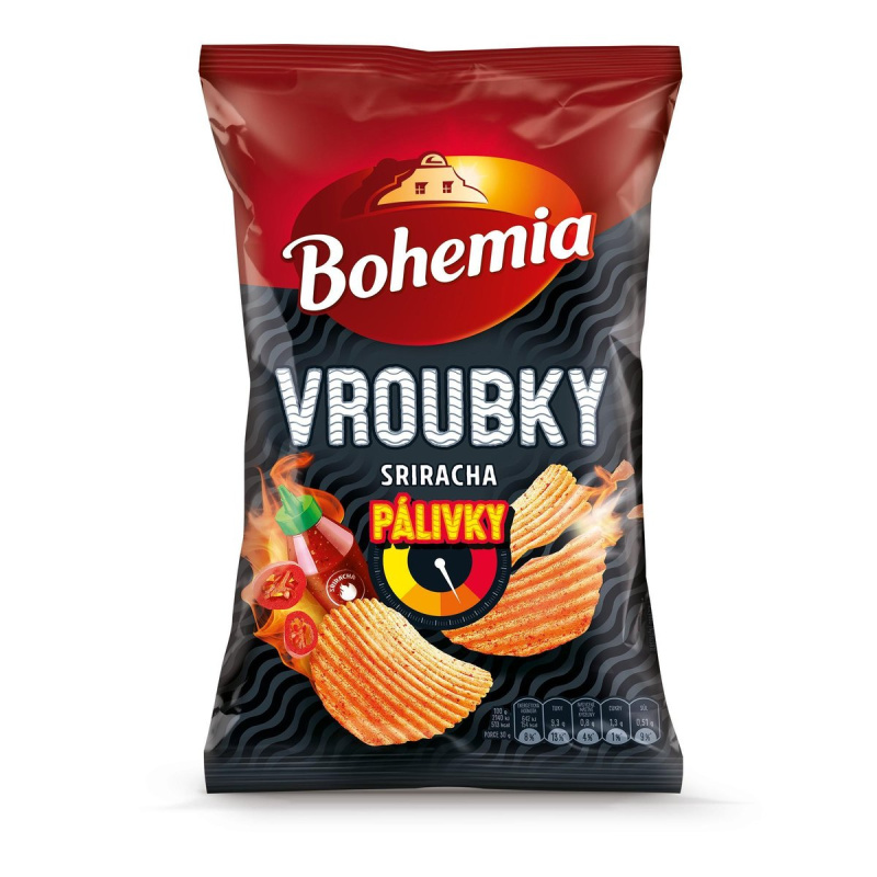 Bohemia Vroubky Pálivky sriracha