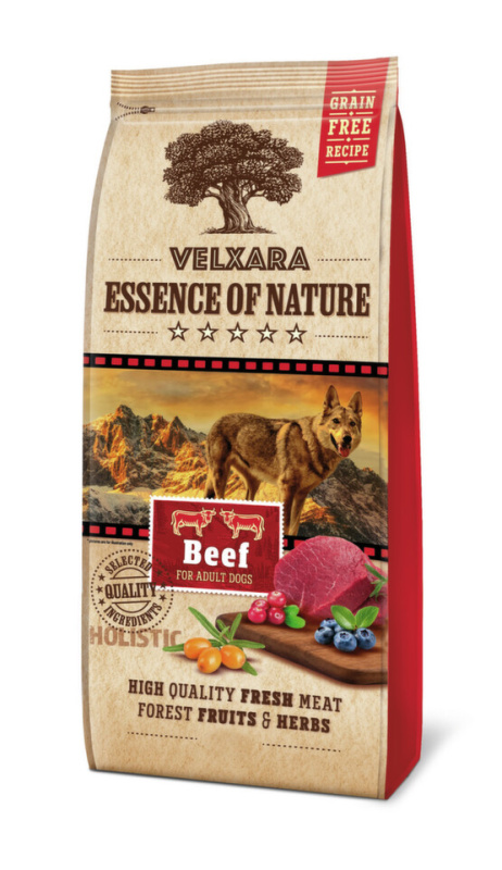 Velxara Essence FM GF Dog Adult Monoprotein Beef 750g