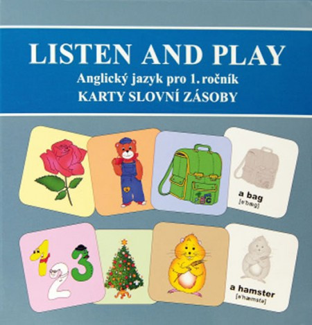 Listen and play - WITH TEDDY BEARS! - Sada karet s obrázky slovní zásoby 1-84 NOVÁ ŠKOLA, s.r.o