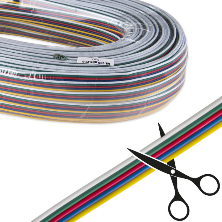 McLED Pětižilový kabel 5x0,5mm²