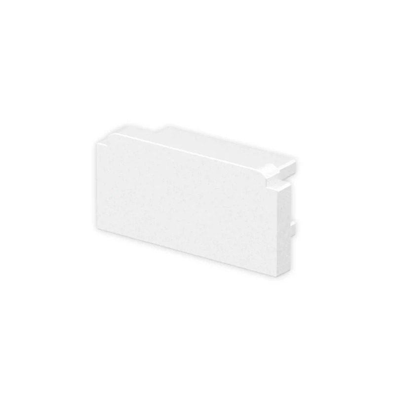 Koncovka LED profilu PG2 bez otvoru bílá McLED ML-762.312.74.0