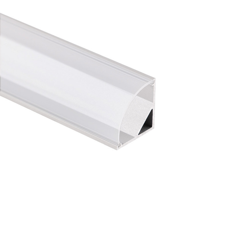 Rohový hliníkový profil RS2 16x16mm včetně čirého difuzoru 2m ML-761.040.74.2