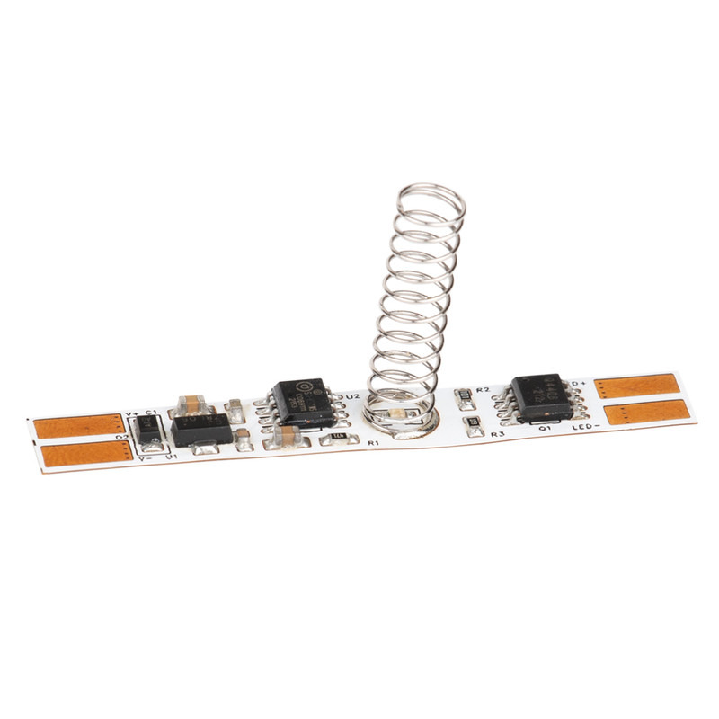 Stmívač dotykový MC LED LED pásku do hliníkových profilů, s konektory, max. 2A, 8mm