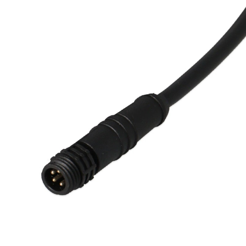 MC LED Připojovací kabel M8-4P IP67, 4x22 AWG 200 mm s konektorem samec a samice (pro lineární LED