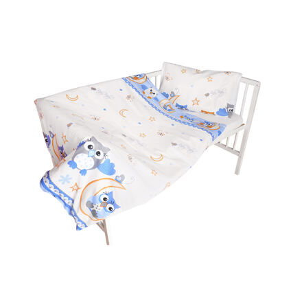 Cosing 2-dílná sada povlečení Comfort - Sova 2 modrá