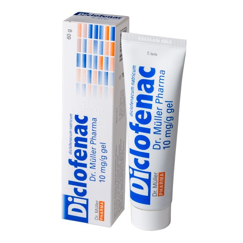DR. MÜLLER Pharma Diclofenac 10mg/g gel 60g