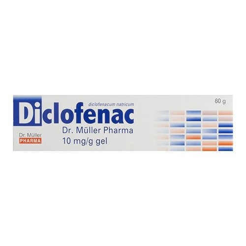 DR. MÜLLER Pharma Diclofenac 10mg/g gel 60g