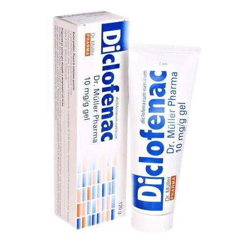 DR. MÜLLER Pharma Diclofenac 10mg/g gel  120g