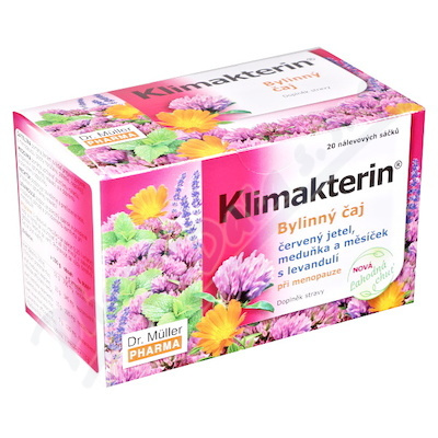 DR.MÜLLER Klimakterin bylinný čaj při menopauze 20 nálevových sáčků