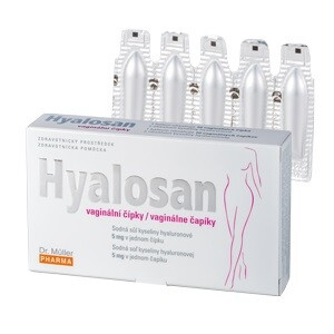 DR. MÜLLER Hyalosan vaginální čípky 10 kusů