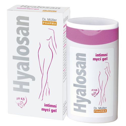 Dr. Müller Hyalosan jemný mycí gel na intimní partie 200 ml