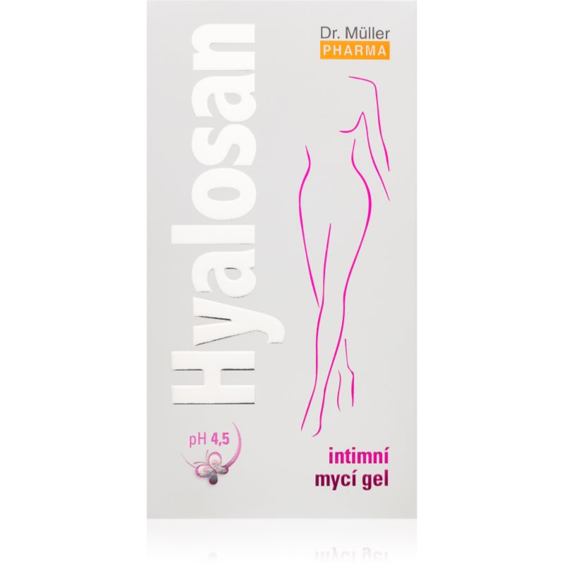 Dr. Müller Hyalosan jemný mycí gel na intimní partie 200 ml