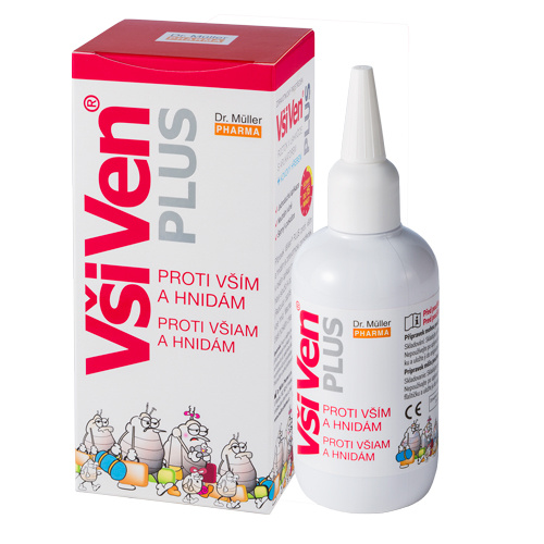 DR. MÜLLER Všiven plus proti vším a hnidám 120ml