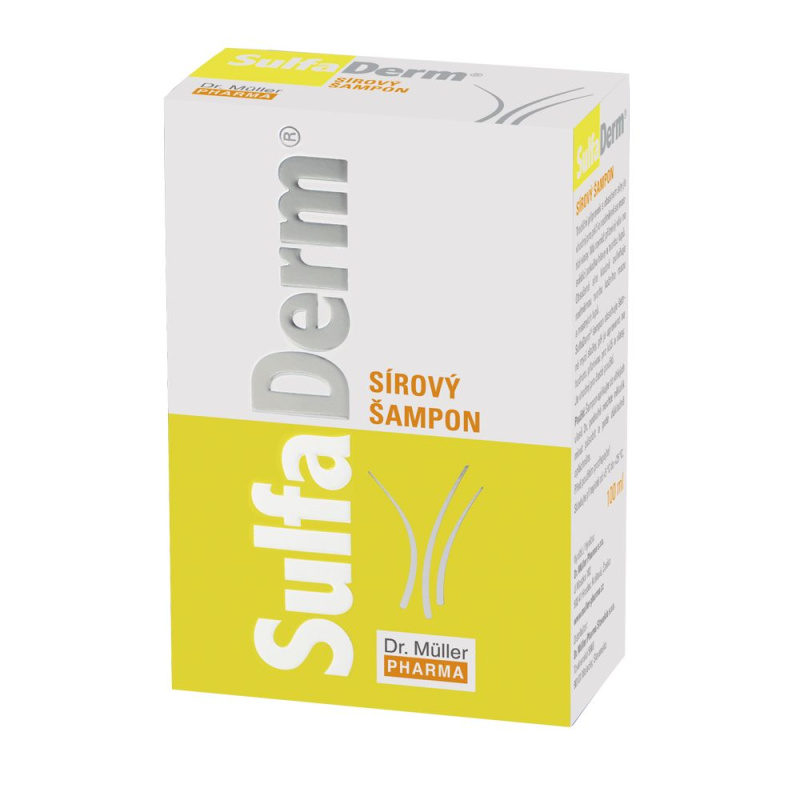 DR. MÜLLER SulfaDerm sírový šampon 100 ml