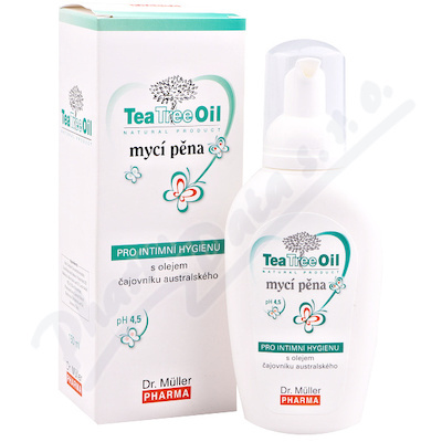 Dr. Müller Tea Tree Oil intimní mycí pěna 150 ml