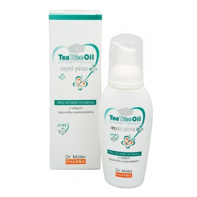 Dr. Müller Tea Tree Oil intimní mycí pěna 150 ml