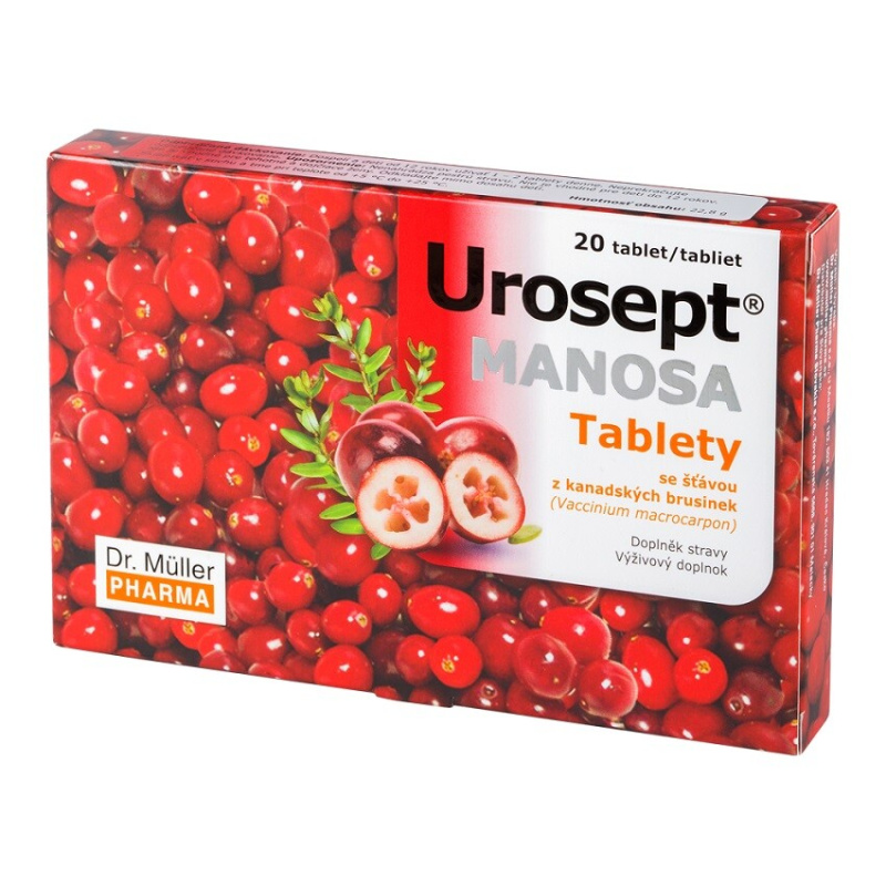 DR. MÜLLER Urosept MANOSA 20 tablet