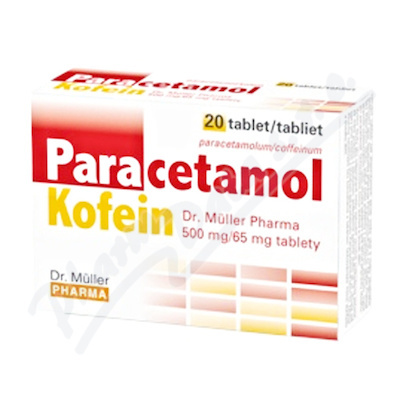 DR.MULLER Paracetamol kofein 500mg/65mg 20 tablet