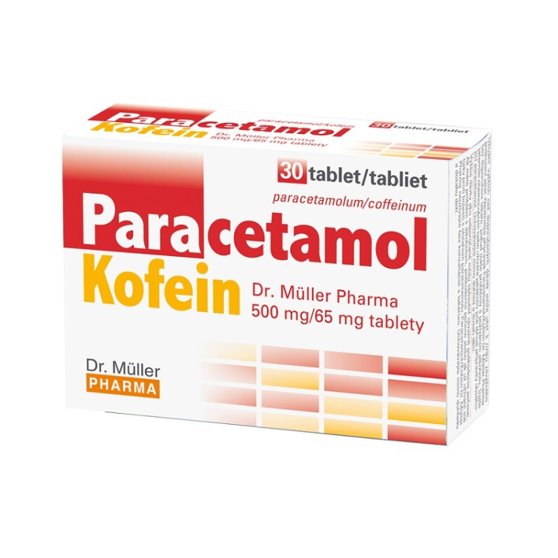 DR.MULLER Paracetamol kofein 500mg/65mg 30 tablet