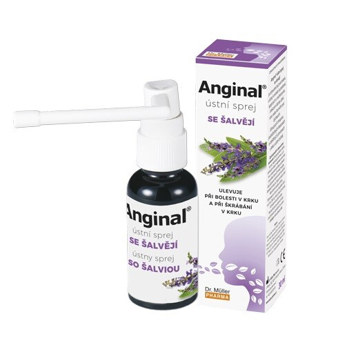 DR. MÜLLER Anginal ústní sprej se šalvějí 30 ml