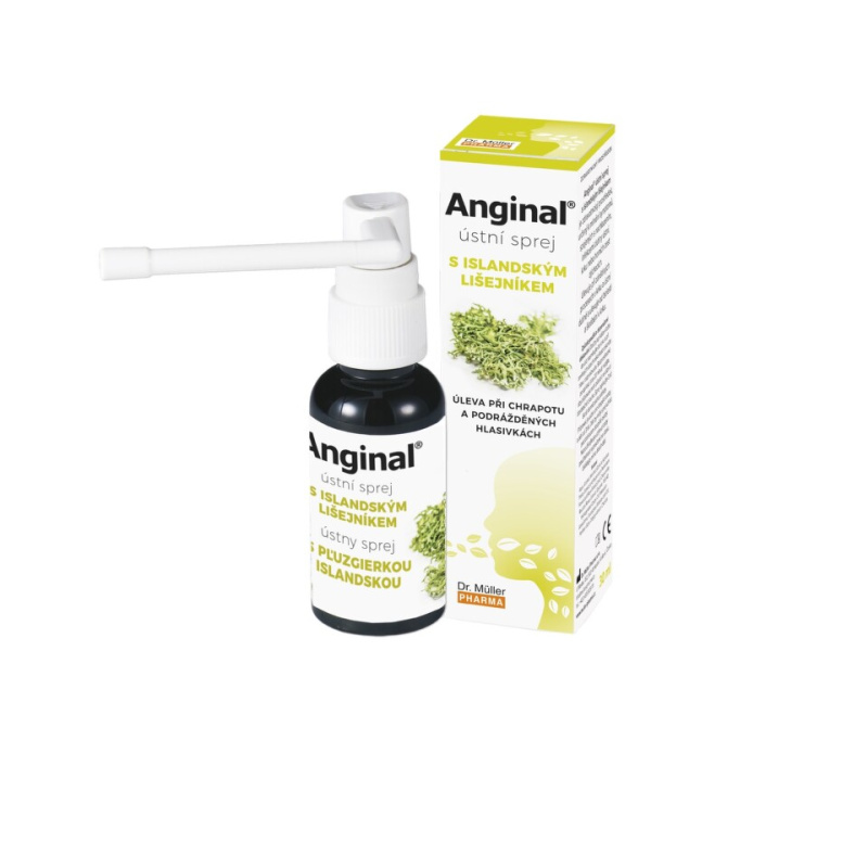 ANGINAL Ústní sprej s islandským lišejníkem ZP 30 ml