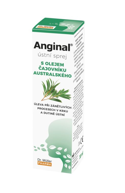 DR. MÜLLER Anginal ústní sprej s olejem čajovníku australského 30 ml