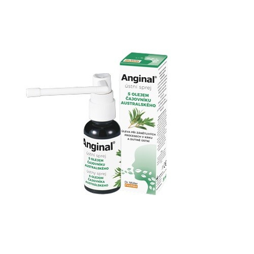 DR. MÜLLER Anginal ústní sprej s olejem čajovníku australského 30 ml