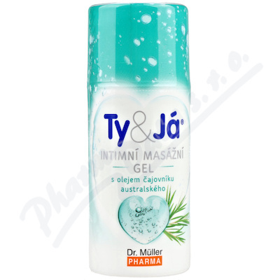 Dr. Müller Ty&Já Intimní masážní gel s olejem čajovníku australského 100 ml