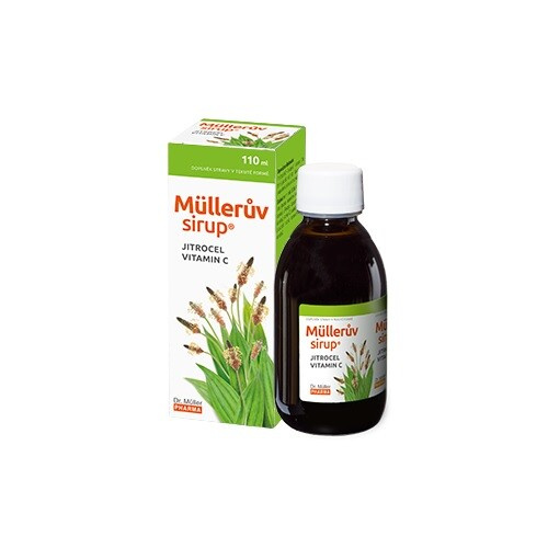 Dr. Müller Müllerův sirup s jitrocelem a vitaminem C 110 ml