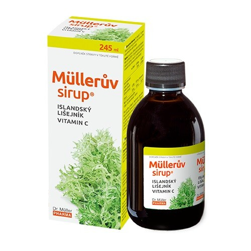 Dr. Müller Müllerův sirup s islandským lišejníkem a vitaminem C 245 ml