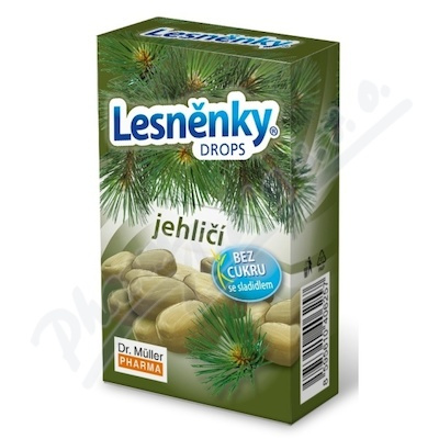 Dr. Müller Lesněnky jehličí bez cukru drops 38 g