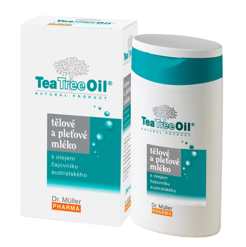 Dr. Müller Tea Tree Oil Tělové a pleťové mléko 200 ml