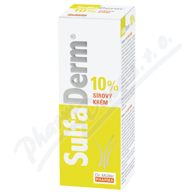 Dr. Müller SulfaDerm sírový krém 10% 200 ml