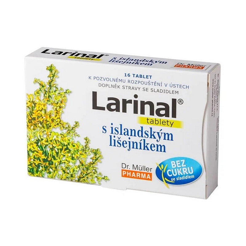 Dr. Müller Larinal® se šalvějí a lékořicí 16 tablet