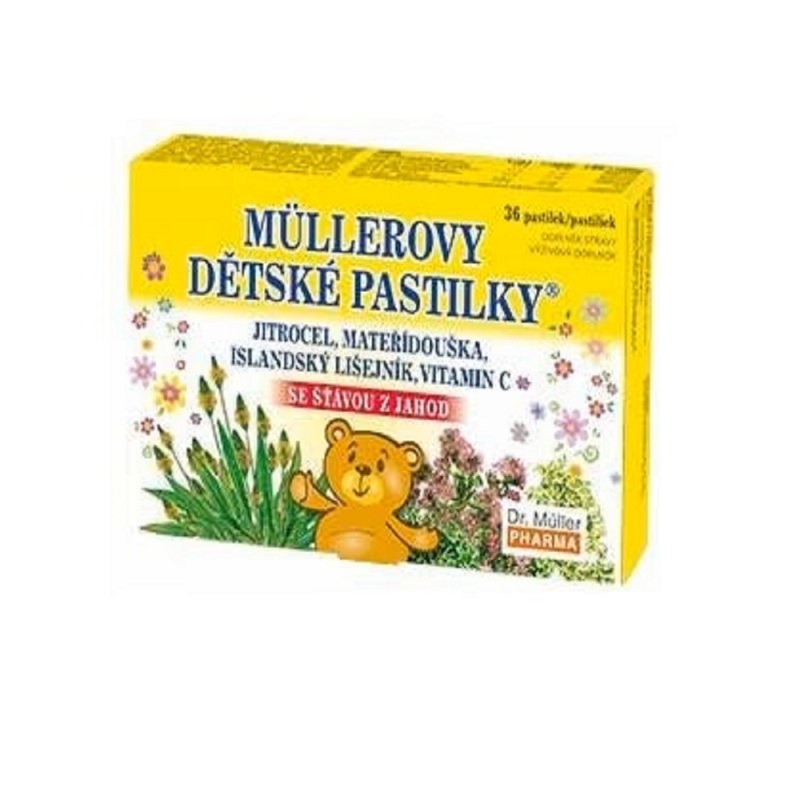Müllerovy dětské pastilky 36ks