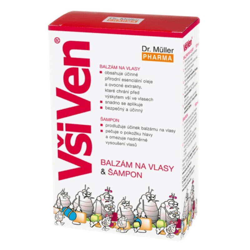 Dr. Müller VšiVen balzám na vlasy & šampon 120+150 ml
