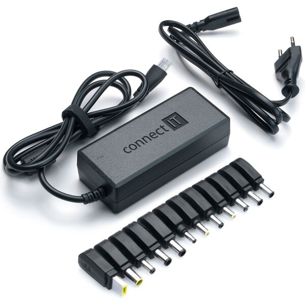 CONNECT IT Notebook Power univerzální notebookový adaptér 70 W CI-132 Černá