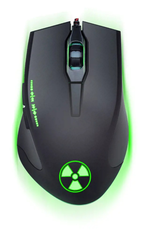 CONNECT IT BATTLE RNBW optická herní myš Černá