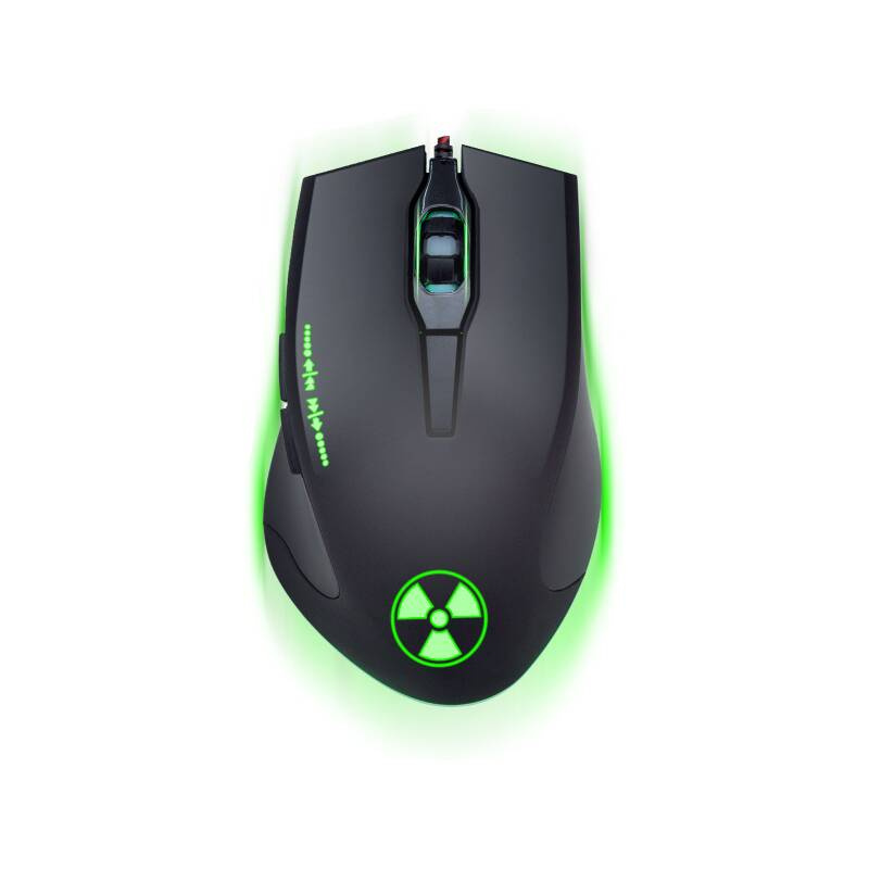 CONNECT IT BATTLE RNBW optická herní myš Černá