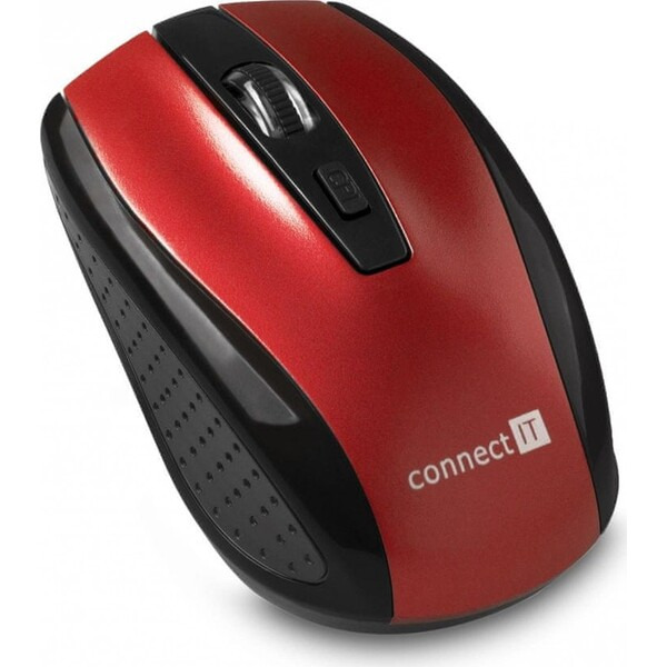 Myš Connect IT CI-1224 / 1 600 DPI / 2,4 GHz / červená Varianta: ivi1
