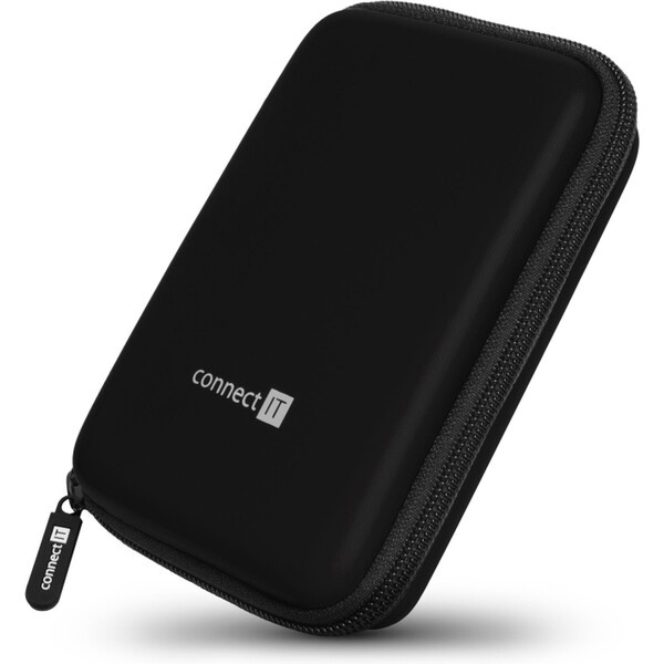 CONNECT IT HardShellProtect pevné skořepinové ochranné pouzdro na 2,5" HDD černá CFF-5000-BK
