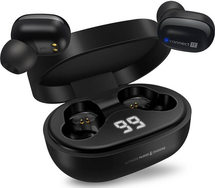 CONNECT IT True Wireless SensorTouch CEP-7100-BK Černá