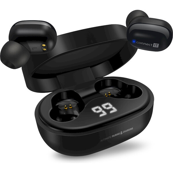 CONNECT IT True Wireless SensorTouch CEP-7100-BK Černá