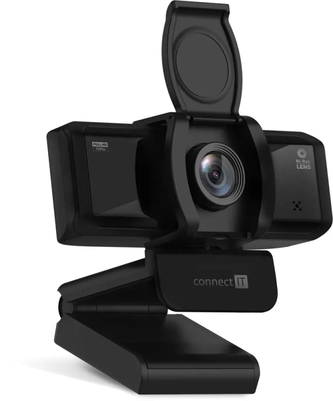 CONNECT IT WebYouSee webkamera s rozlišením Full HD (1920 × 1080 px) Černá