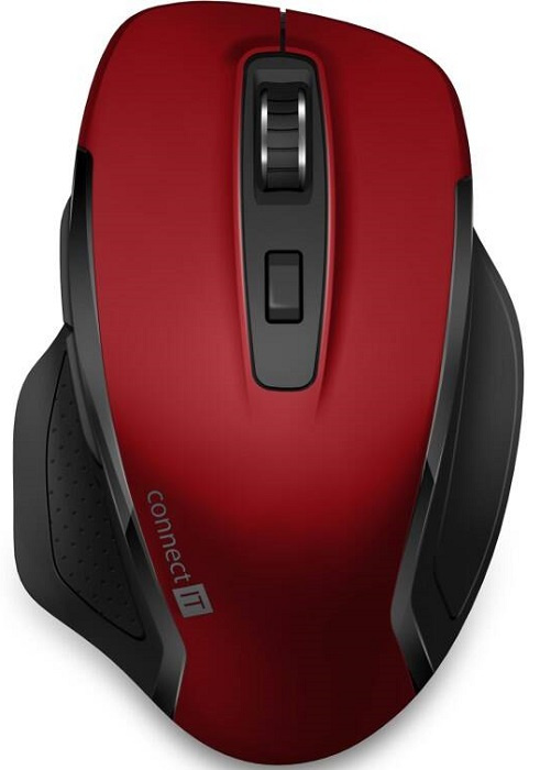 CONNECT IT Dual SmartSwitch bezdrátová. myš,RED