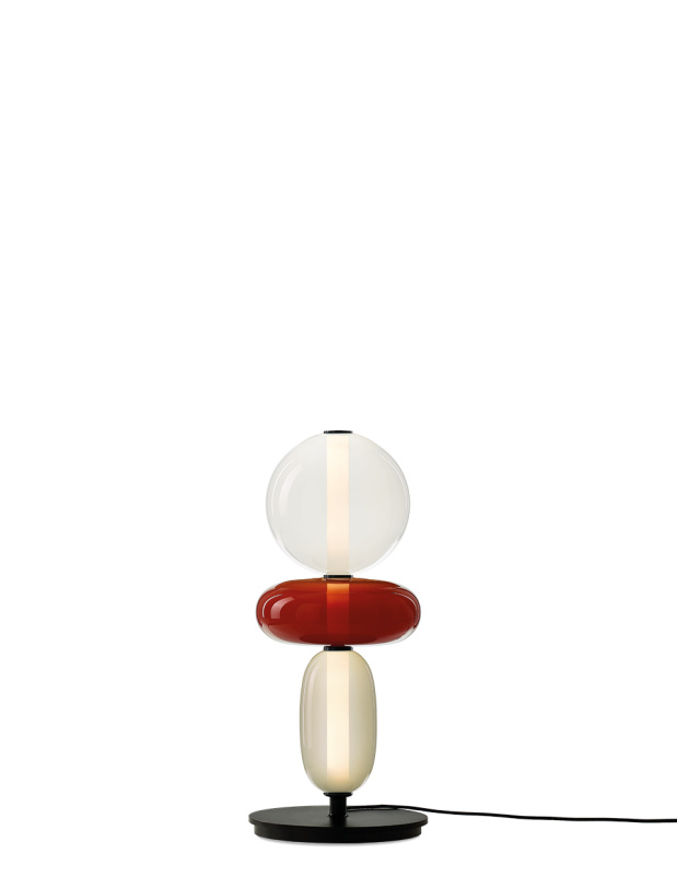 Bomma Luxusní LED stojací lampa Pebbles Small Stmívání a řízení: Casambi, Konfigurace: Konfigurace 2