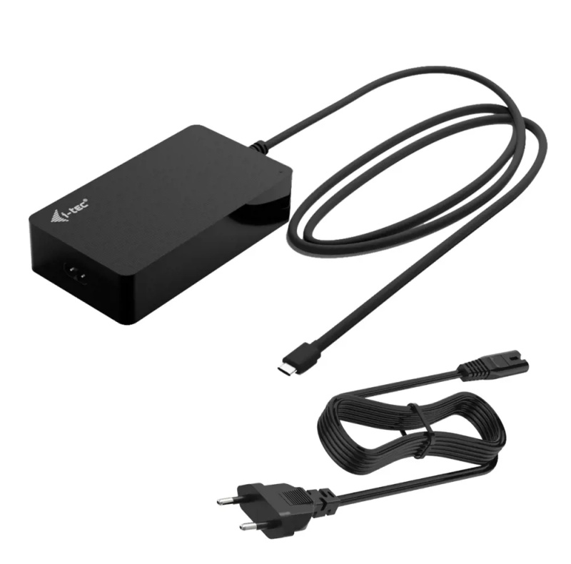 i-tec USB-C 140W PD univerzální nabíječka černá Černá