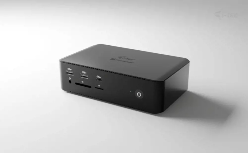 i-tec Thunderbolt5 Quattro Display dock TB5QUATTRODOCKPD Černá