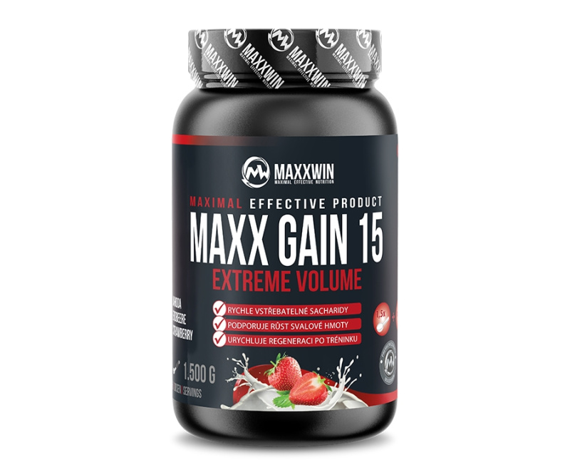 MAXXWIN Maxx Gain 15 1,5kg - jahoda