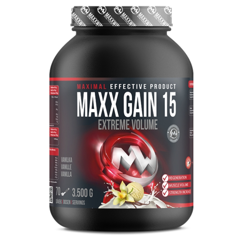 MAXXWIN Maxx Gain 15 3500g - vanilka